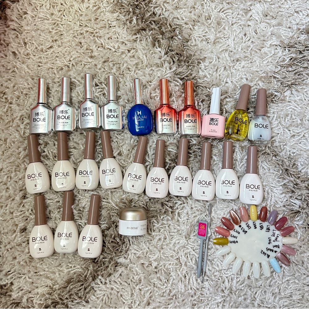 Like NEW! UV & LED Gel Nail Polish Bundle